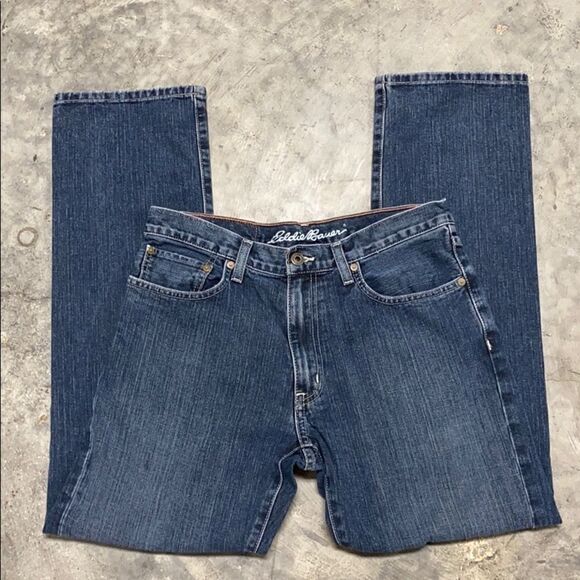 Eddie Bauer Slim Jean Specially Dyed W33 L32 - Picture 2 of 10